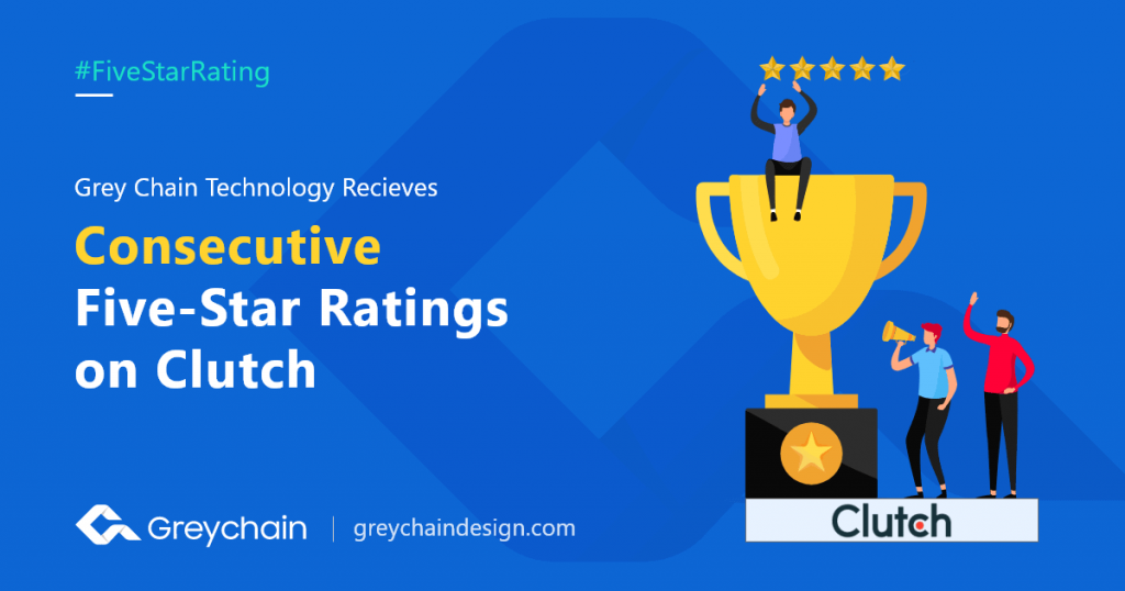 Grey Chain Technology Receives Consecutive Five-Star Ratings on Clutch