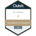 Top clutch generative ai company 2024 award